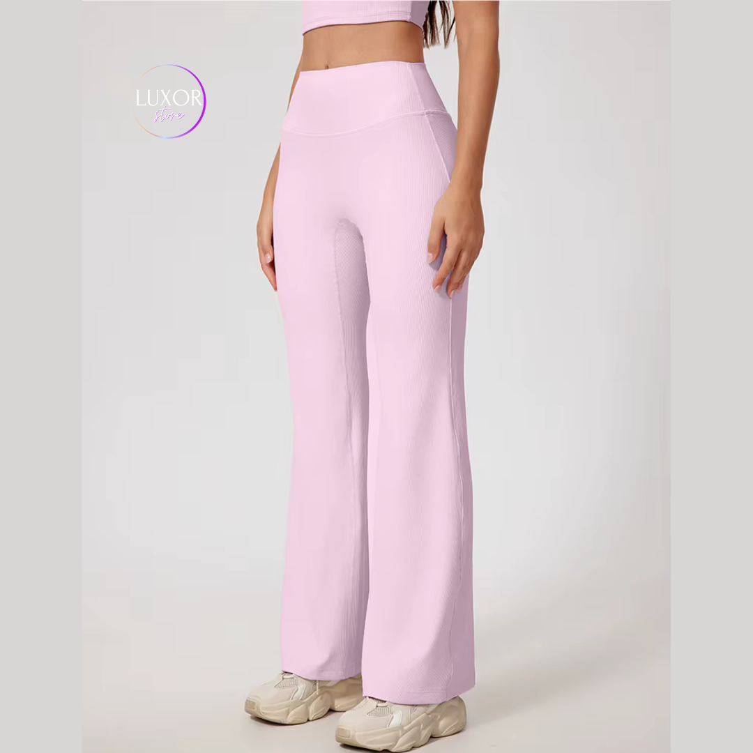Pantalón Acanalado Bota Ancha Multifuncional-0025