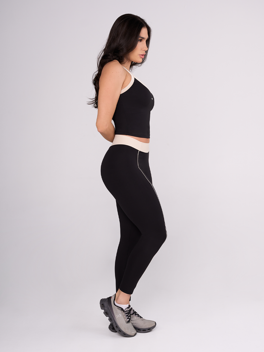 Set Deportivo VIBRANT – Crop Top + Leggings de Mujer