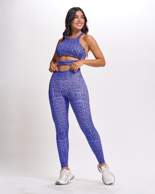 Leggings Power Printed Push Up-2516