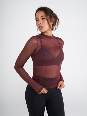Blusa Mesh Relucient 8740 - Malla Deportiva Mujer