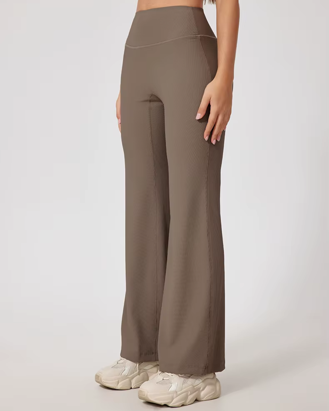 Pantalón Acanalado Bota Ancha Multifuncional-0025