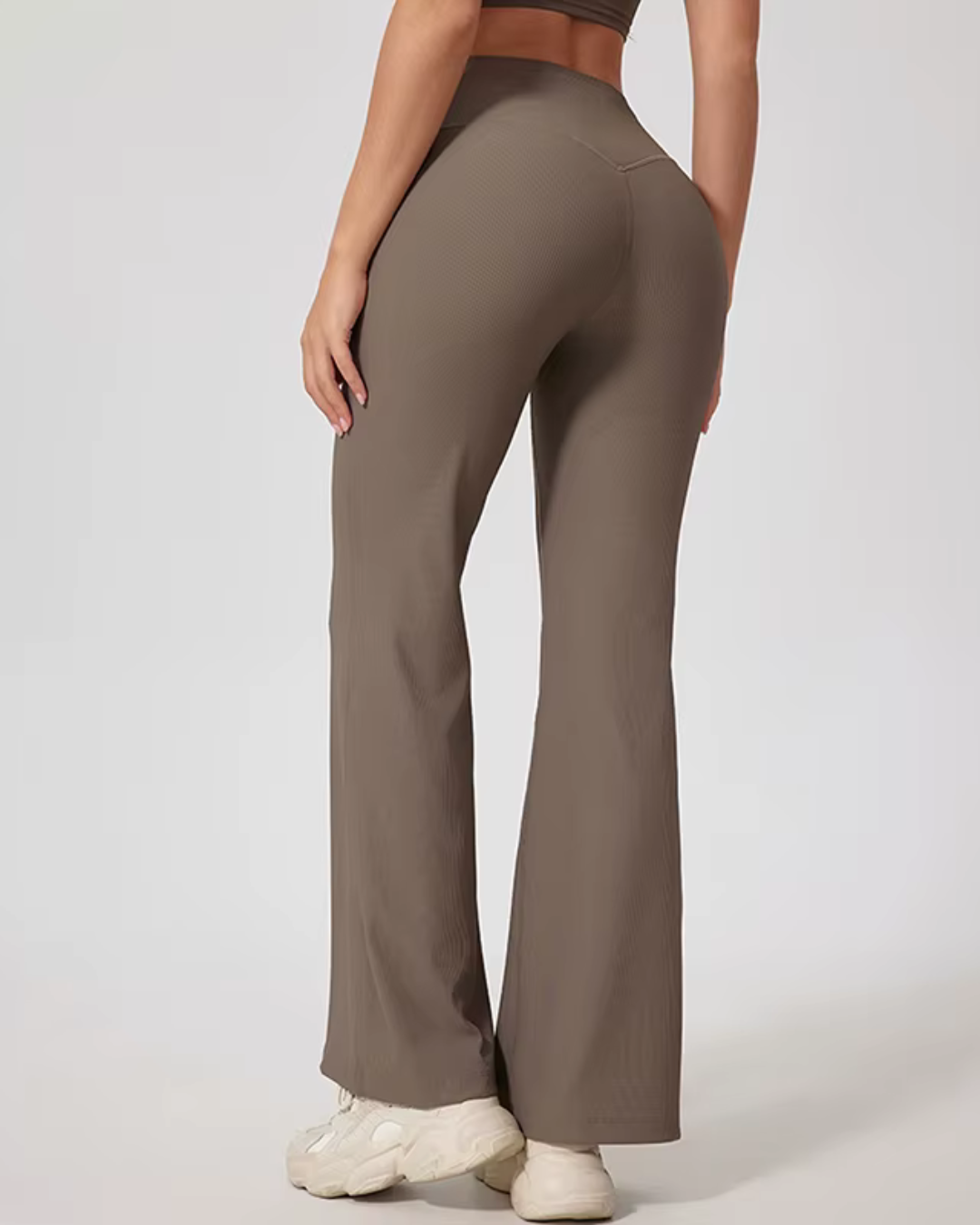Pantalón Acanalado Bota Ancha Multifuncional-0025