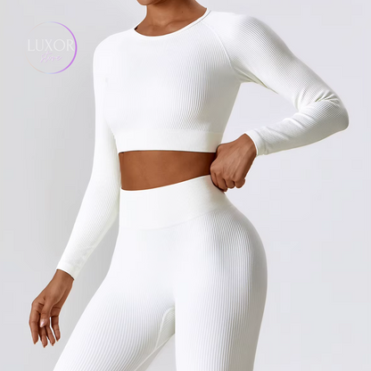 Buzo Corto Ajustado de Manga Larga - Luxor Store-0099