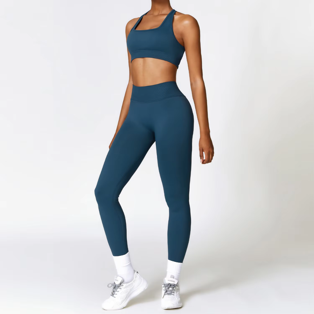 Conjunto Push  Up-Top tiras cruzadas en espalda-0010