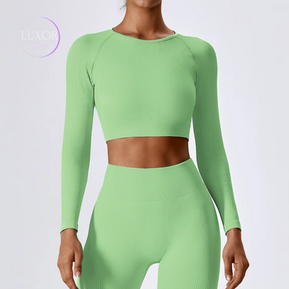 Buzo Corto Ajustado de Manga Larga - Luxor Store-0099