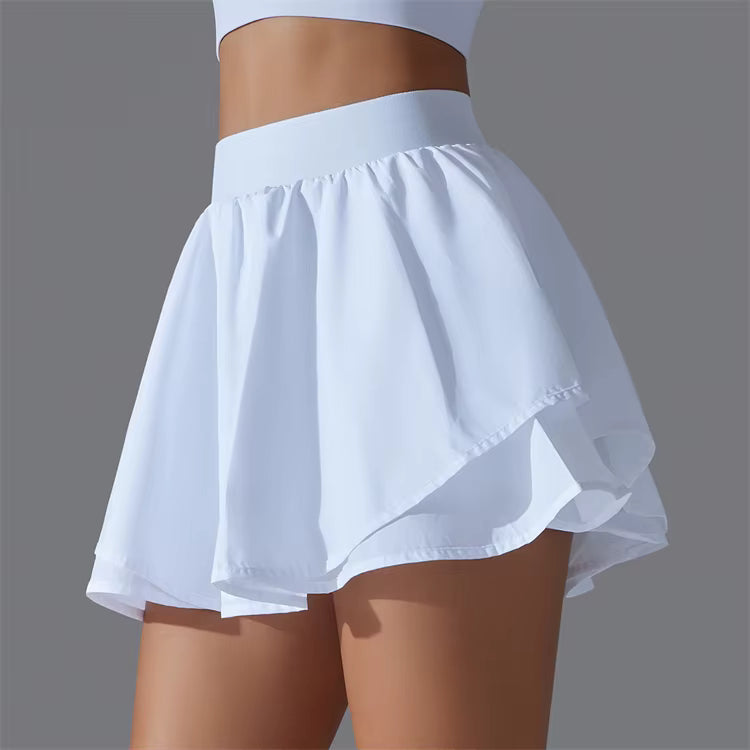 Falda Short Deportiva Plisada-0021